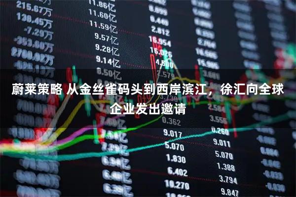 蔚莱策略 从金丝雀码头到西岸滨江，徐汇向全球企业发出邀请